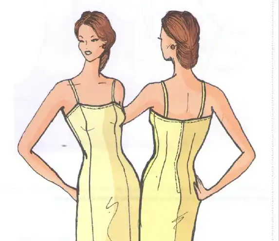 vestido dibujo