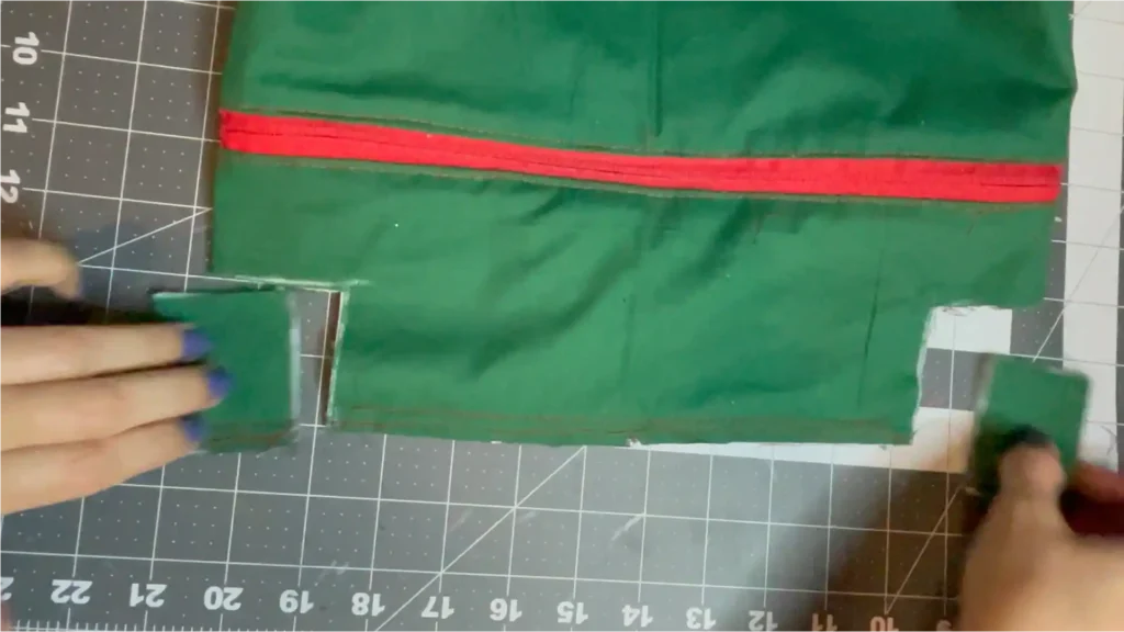 el fuelle de la bolsa de almuerzo