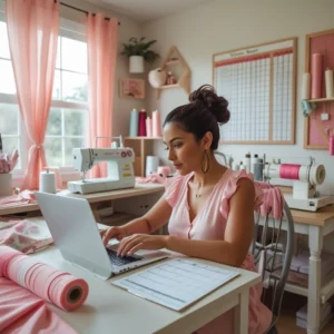 cómo dar clases de costura online